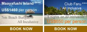 Holiday Offers to Maldives