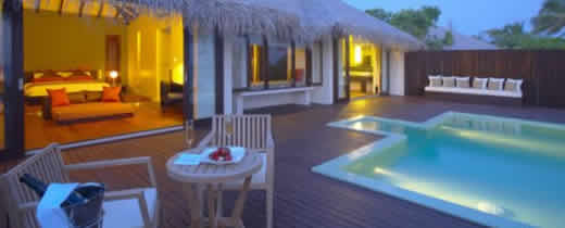 Zitahli Resorts & Spa Kuda-Funafaru - Super Deluxe Beach Villa with Pool